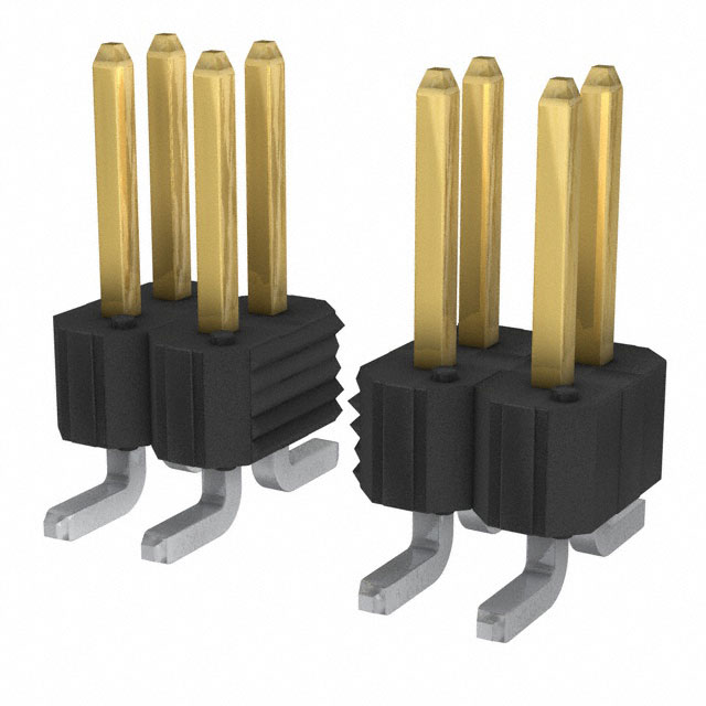 CONN HEADER SMD 12POS 2.54MM