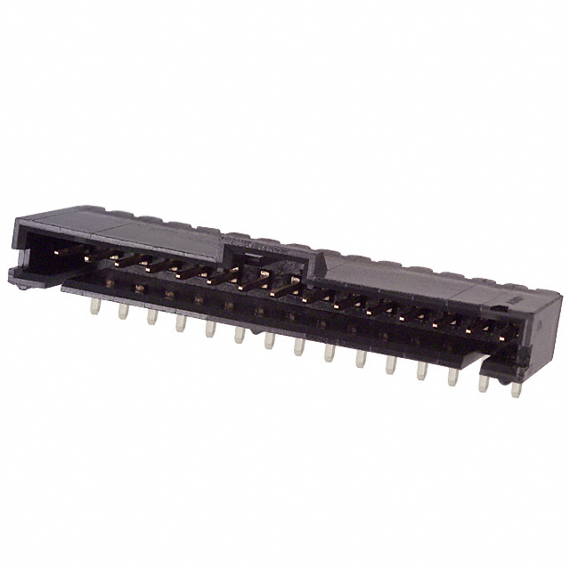 CONN HEADER R/A 15POS 2.54MM