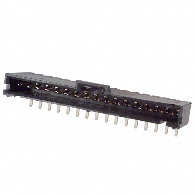 CONN HEADER R/A 16POS 2.54MM