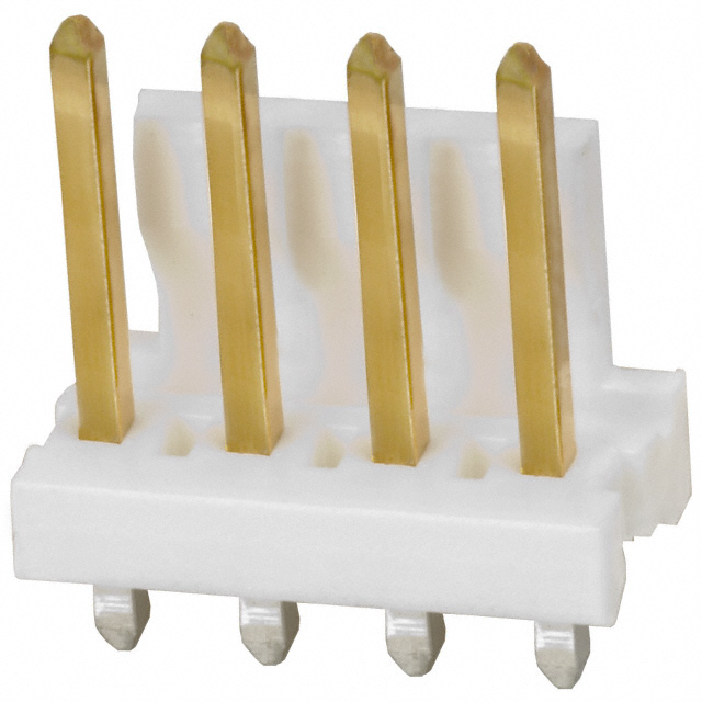 CONN HEADER VERT 4POS 3.96MM