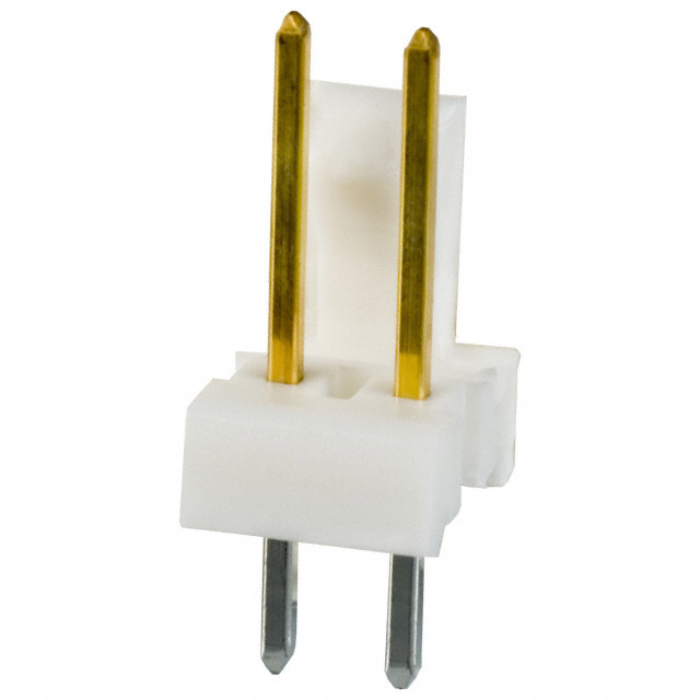 CONN HEADER VERT 2POS 2.54MM