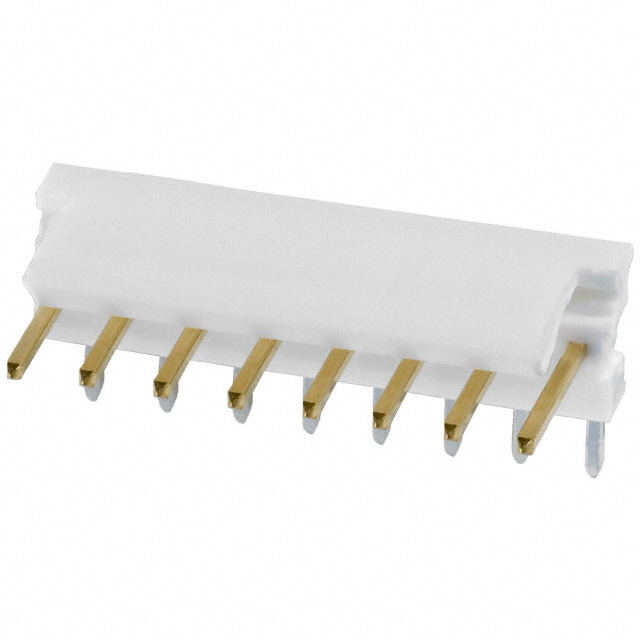 CONN HEADER R/A 8POS 2.54MM