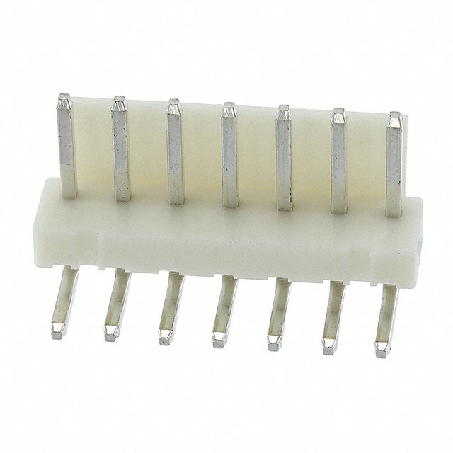 CONN HEADER R/A 7POS 3.96MM