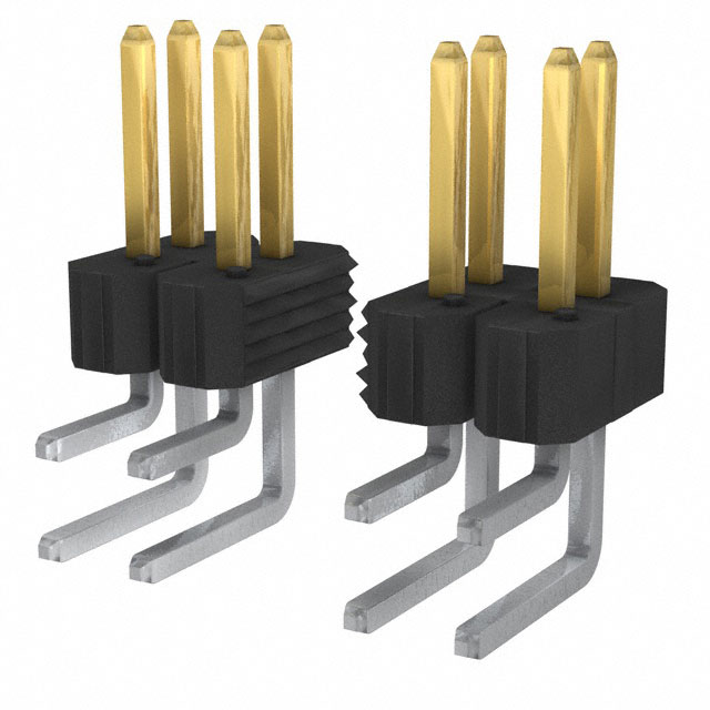 CONN HEADER R/A 72POS 2.54MM