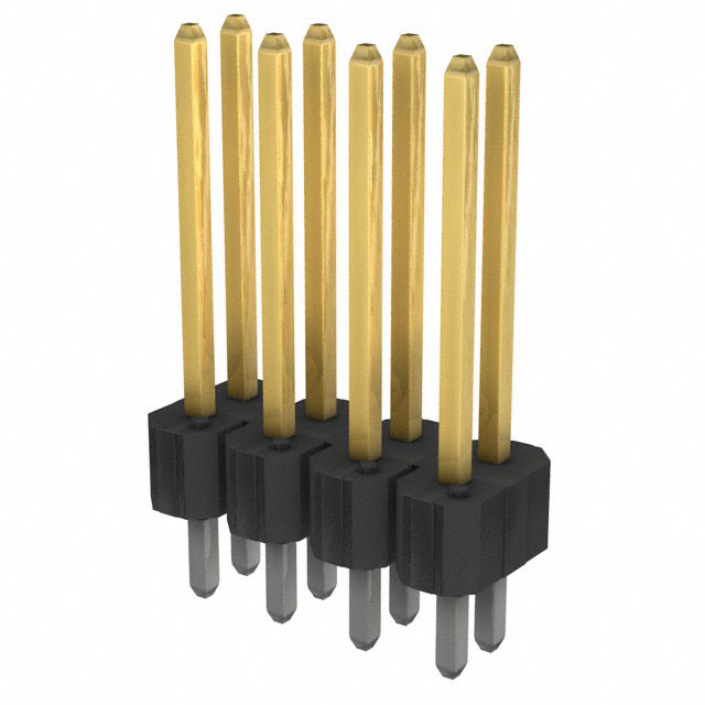 CONN HEADER VERT 8POS 2.54MM