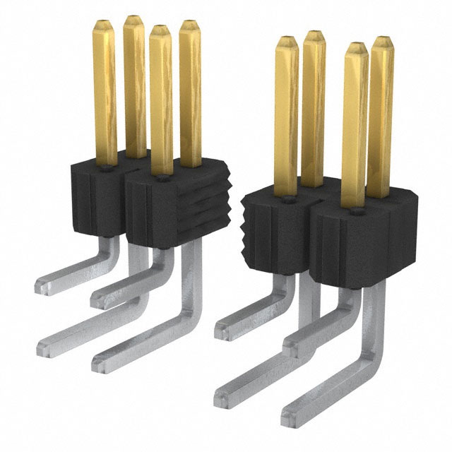 CONN HEADER R/A 10POS 2.54MM