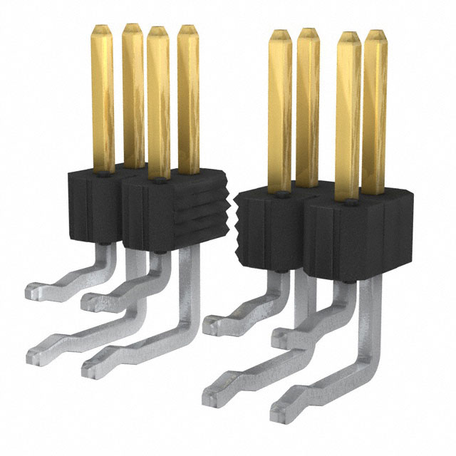 CONN HEADER R/A 10POS 2.54MM