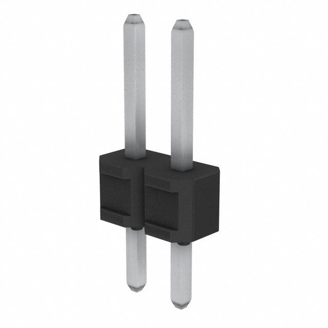 CONN HEADER VERT 2POS 2.54MM