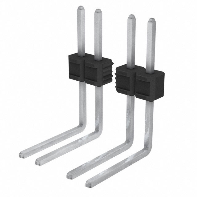 CONN HEADER R/A 13POS 2.54MM