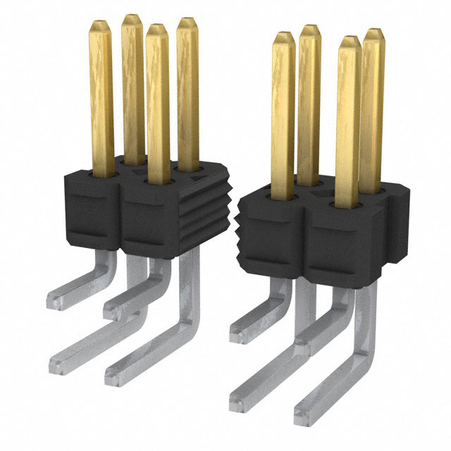 CONN HEADER R/A 10POS 2.54MM