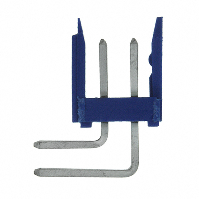 CONN HEADER R/A 4POS 2.54MM