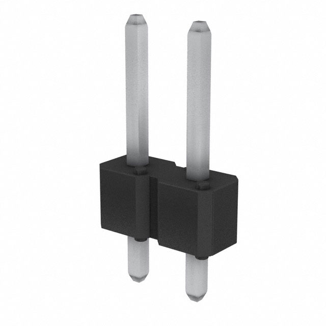 CONN HEADER VERT 2POS 2.54MM