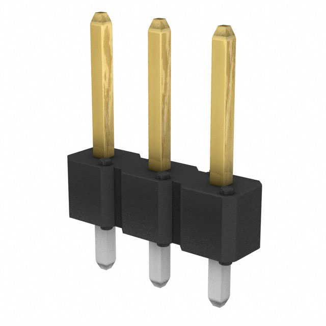 CONN HEADER VERT 3POS 2.54MM