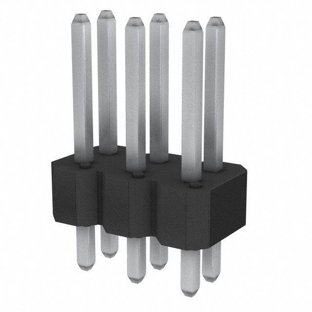CONN HEADER VERT 6POS 2.54MM