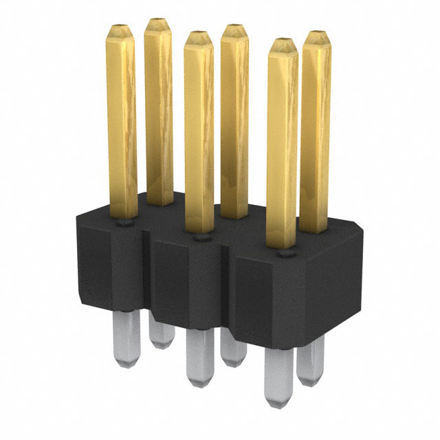 CONN HEADER VERT 6POS 2.54MM