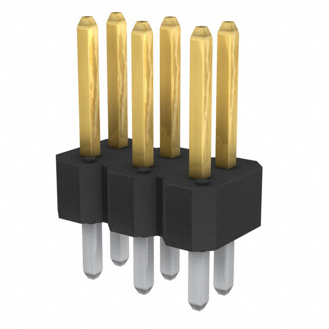 CONN HEADER VERT 6POS 2.54MM
