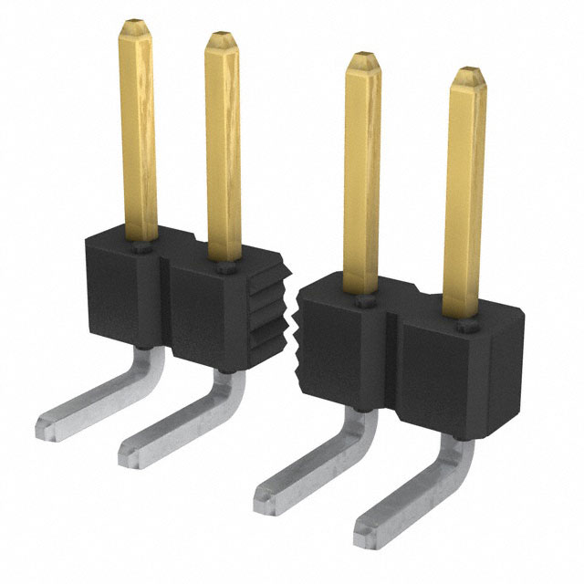 CONN HEADER R/A 6POS 2.54MM