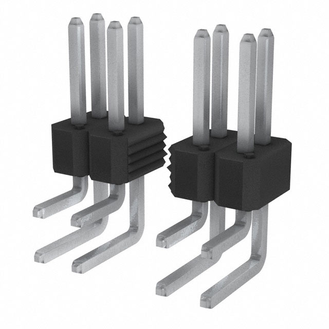 CONN HEADER R/A 72POS 2.54MM
