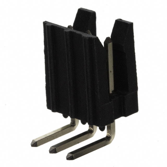 CONN HEADER R/A 3POS 2.54MM