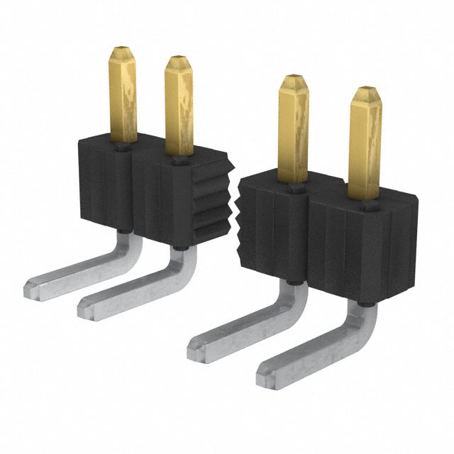 CONN HEADER R/A 8POS 2.54MM