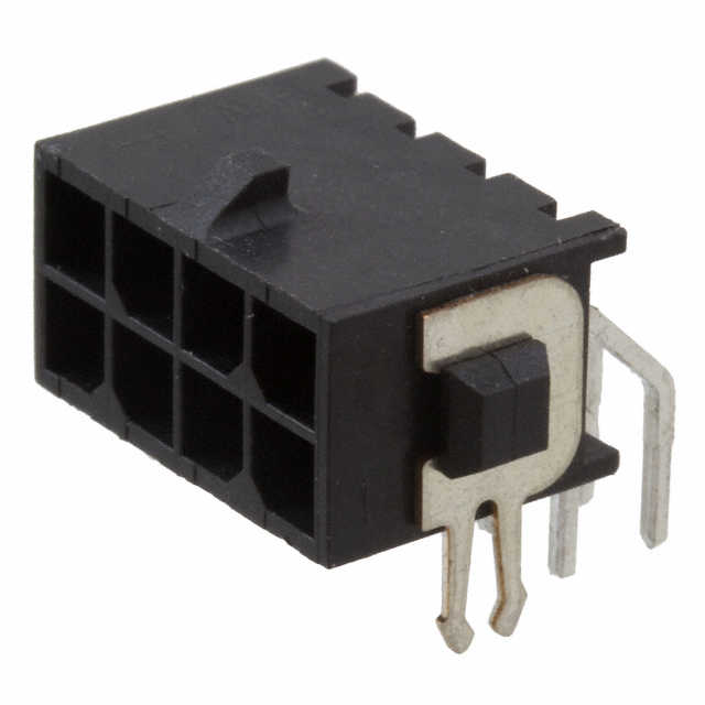 CONN HEADER R/A 8POS 3MM