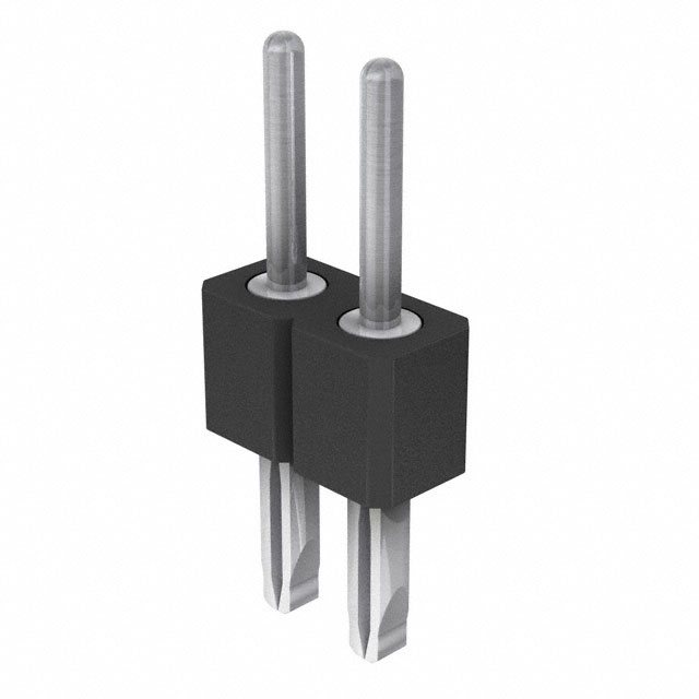 CONN HEADER VERT 2POS 2.54MM