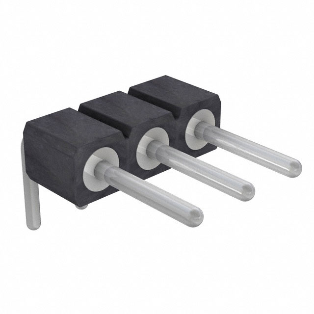 CONN HEADER R/A 3POS 2.54MM