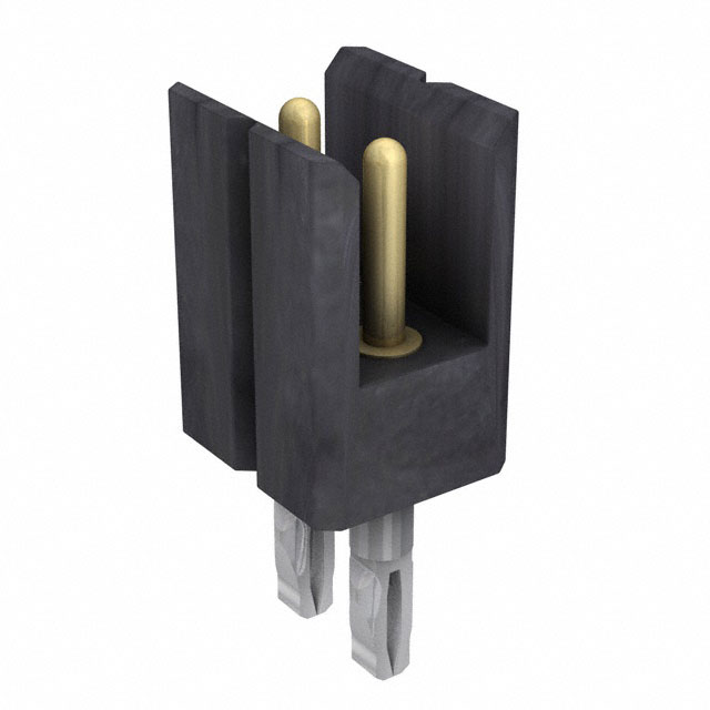 CONN HEADER VERT 2POS 2.54MM