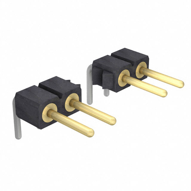 CONN HEADER R/A 30POS 2.54MM