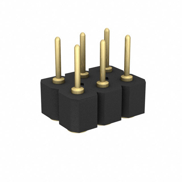 CONN HEADER SMD 6POS 2.54MM