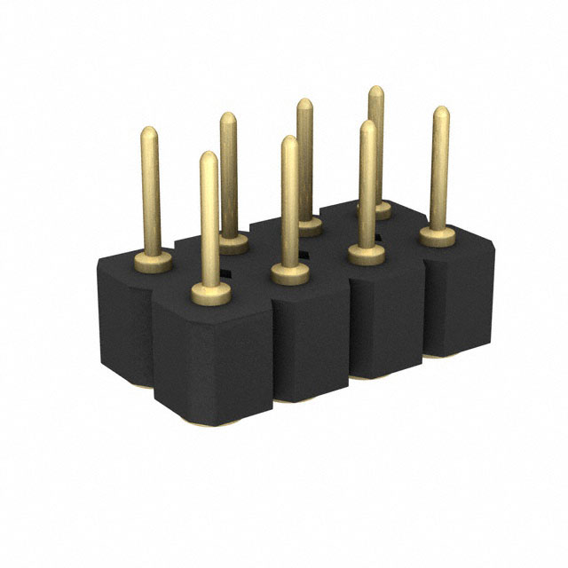CONN HEADER SMD 8POS 2.54MM