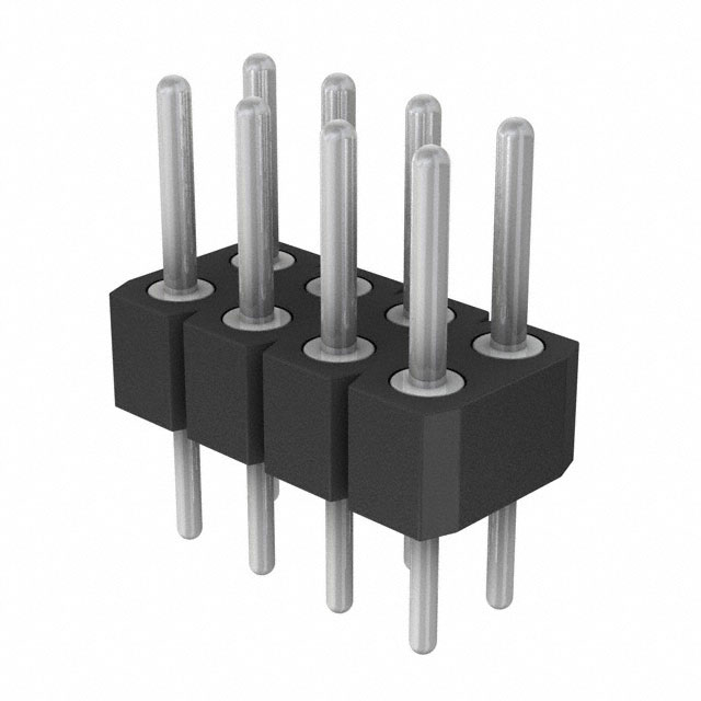 CONN HEADER VERT 8POS 2.54MM