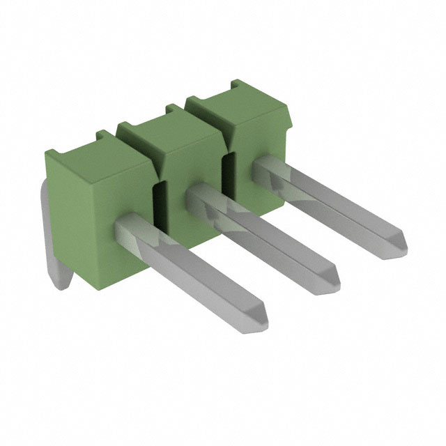 CONN HEADER R/A 3POS 2.54MM