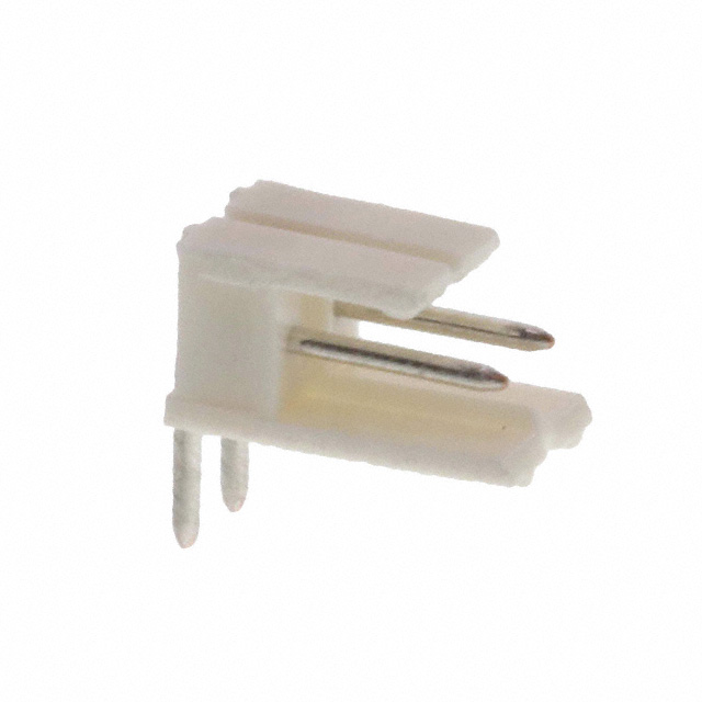CONN HEADER R/A 2POS 2.54MM