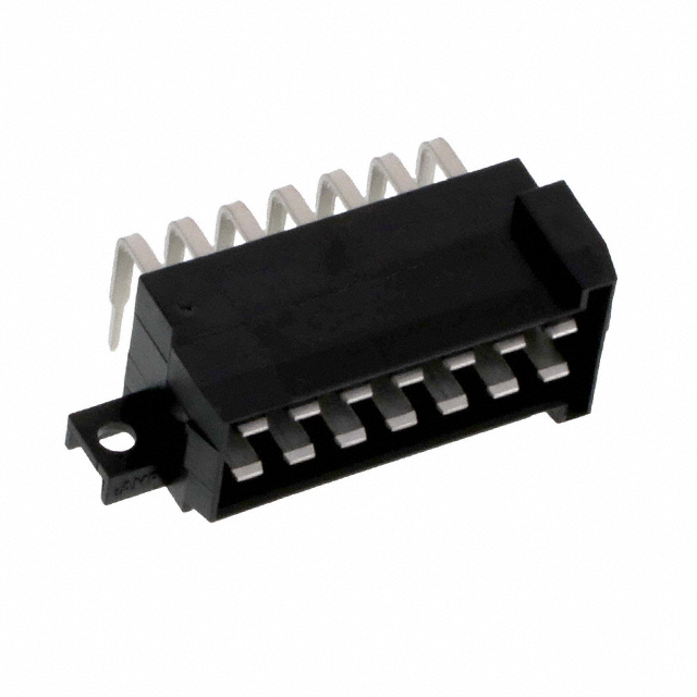 CONN HEADER R/A 14POS 5MM