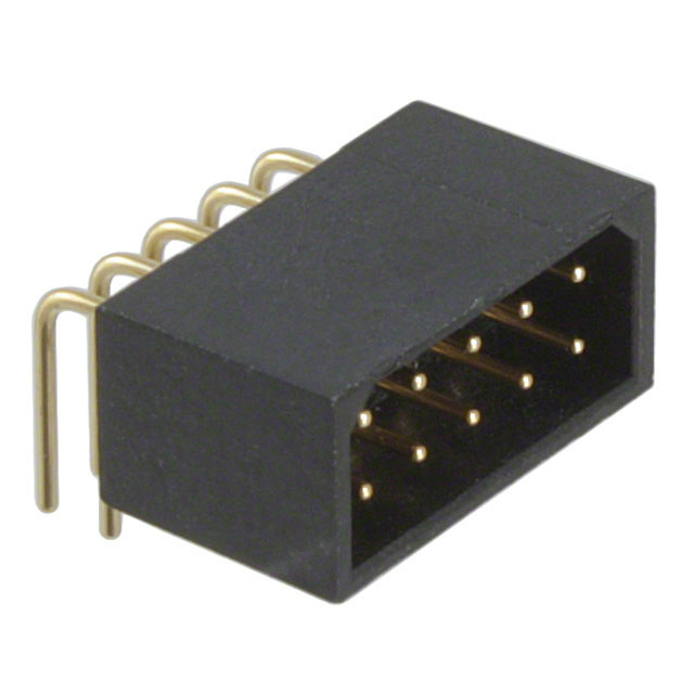 CONN HEADER R/A 10POS 2MM