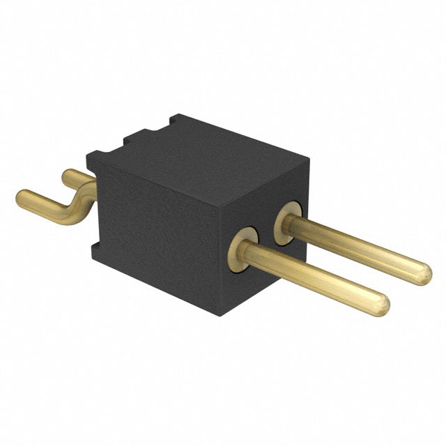 CONN HEADER SMD R/A 2POS 1.27MM