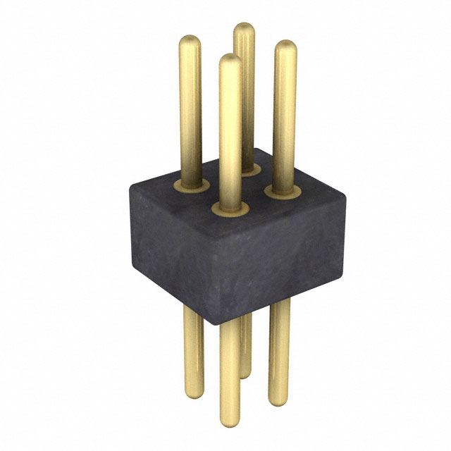 CONN HEADER VERT 4POS 1.27MM