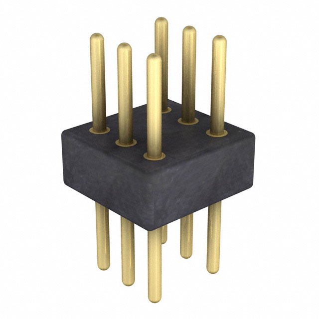 CONN HEADER VERT 6POS 1.27MM