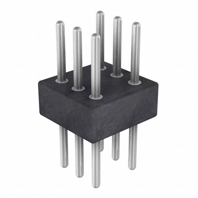 CONN HEADER VERT 6POS 1.27MM