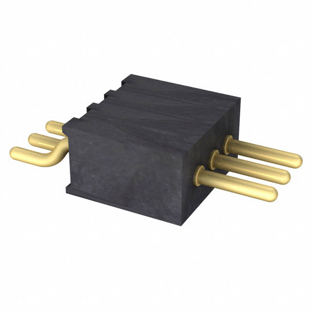 CONN HEADER SMD R/A 3POS 1MM