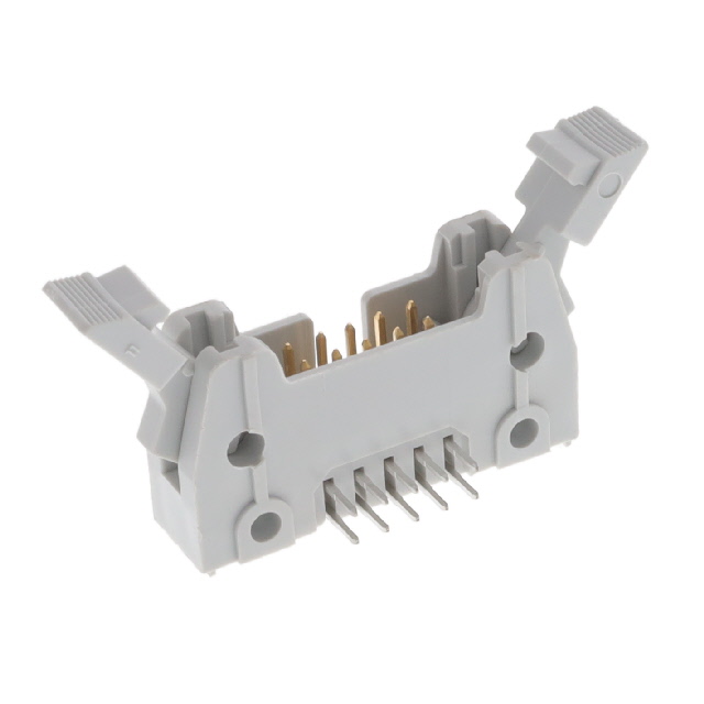 CONN HEADER R/A 10POS 2.54MM