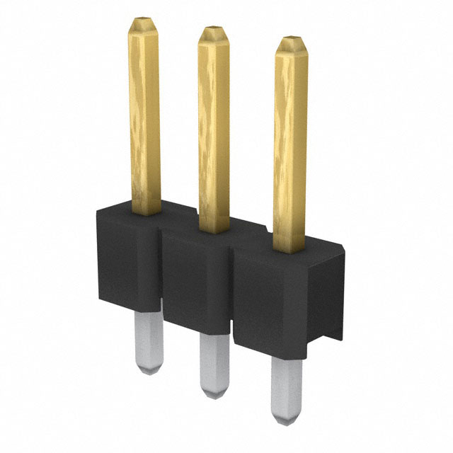 CONN HEADER VERT 3POS 2.54MM