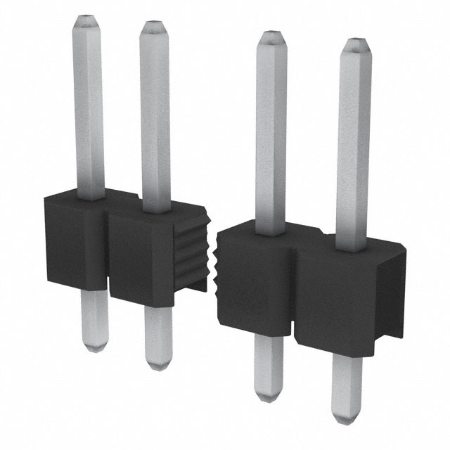 CONN HDR 6POS 0.100" STACK T/H