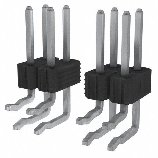 CONN HEADER R/A 22POS 2.54MM