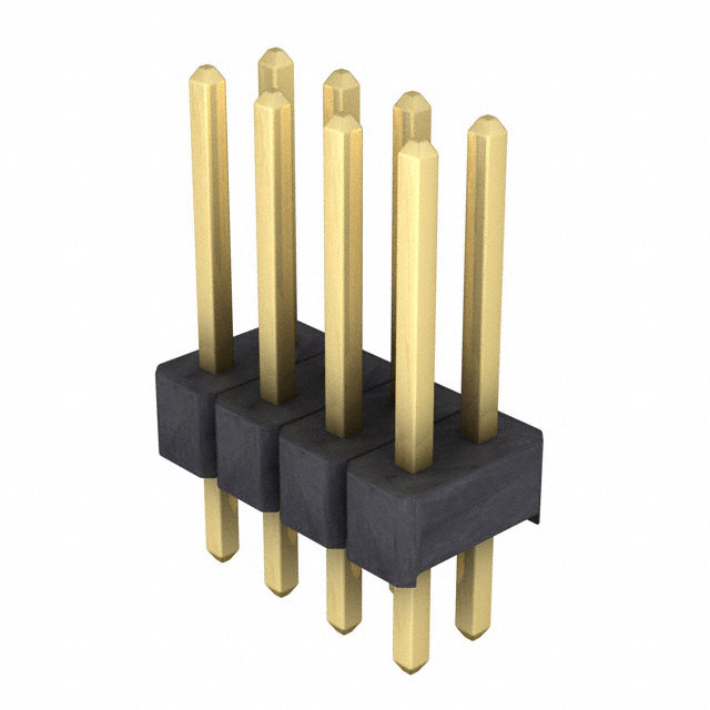 CONN HEADER VERT 8POS 2.54MM