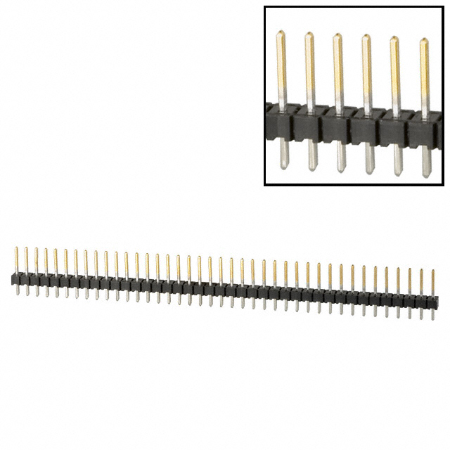 CONN HEADER VERT 40POS 2.54MM