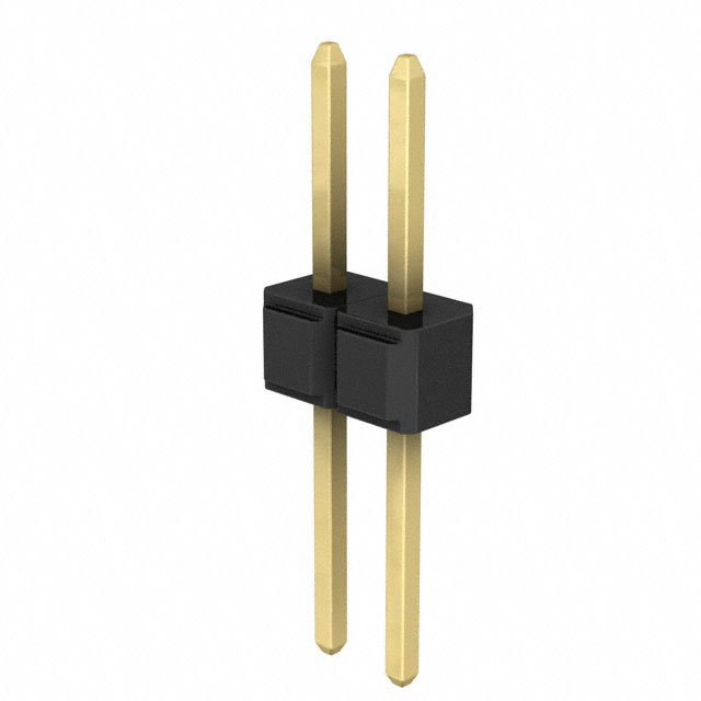 CONN HEADER VERT 2POS 2.54MM