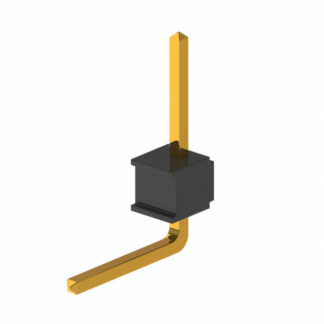 CONN HEADER R/A 1POS