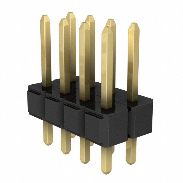 CONN HEADER VERT 8POS 2.54MM